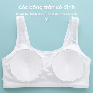 Mua một tặng ba: Thích hợp cho bé gái trong thời kỳ phát triển Đồ lót liền mạch, phong cách mỏng mùa hè.