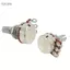 Toyuvn Đàn Guitar Chiết Áp Tuổi Thọ Dài 5 Chiếc Dễ Dàng Lắp Đặt Chia Trục Âm Thanh Chiết Áp Kim Loại Cho Đàn Guitar Điện