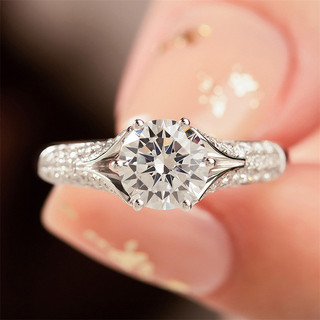 Nhẫn Zircon Bạc S925 Trang Sức Thời Trang Đơn Giản Quà Tặng Nữ Mặc Hàng Ngày