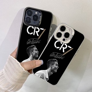 Ốp lưng CR7 Ronaldo, chống sốc phong cách bóng đá thể thao Bảo Vệ Camera Cấp iPhone 17/16/15/14/13/12/11/X/XS Ma