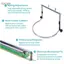 toyuvn Fesjoy Bộ nẹp cổ kèn Harmonica bền bỉ dành cho người luyện tập và người chơi trình độ trung cấp Nâng cao trải nghiệm âm nhạc