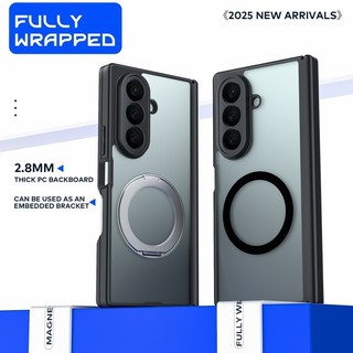 Vỏ PC cứng mờ từ tính chống sốc cho Samsung Galaxy Z Fold 7/6/5/8