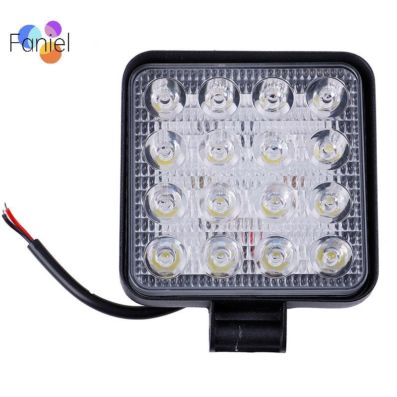 < shicong222 > Đèn LED làm việc 4 Inch 48W Tru OffRoad Máy kéo Spot Lights 12V 24V Vuông Thai