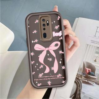 Ốp Cho OPPO A9 2020 A5 2020 A11 Ốp Điện Thoại Mềm Silicon Hoạt Hình TPU Bướm Nơ Ins Phong Cách Mắt Thiên Thần Ốp Lưng Chống Sốc