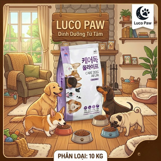 [ Date 12/26 ][10kg ] HẠT CAREDOG ALL LIFE CHO CHÓ MỌI LỨA TUỔI - BAO 10KG TIẾT KIỆM