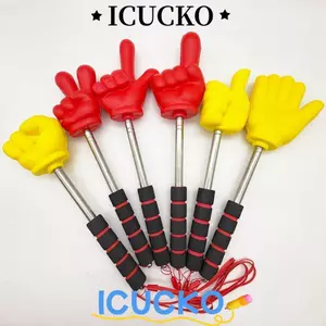 Gậy đọc sách ngón tay ICUCKO, Thiết kế ngón tay Thanh giảng dạy bằng thép không gỉ, Dụng cụ giảng dạy thanh kính thiên văn chuyên nghiệp Đồ dùng văn phòng trường học
