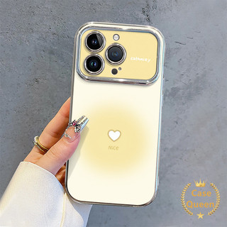Ốp Lưng Tương Thích Cho iPhone 17 11 16 13 15 14 12 Pro Max 17 Air X XR XS Max 7 8 Plus SE 2022 Tươi Sáng Tạo Gradient Trái Tim 6D Cửa Sổ Lớn