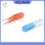 ULJ 10 chiếc T5 12v 1.2w đèn halogen xe hơi Bảng điều khiển bóng đèn nội thất ô tô.
