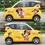 Mickey Phim Hoạt Hình Chống Thấm Nước Miếng Dán Trang Trí Dán Xe Hoạt Hình Dễ Thương Miếng Dán Mickey