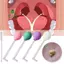 Dụng cụ tẩy đá Tonsil Dụng cụ làm sạch miệng Dụng cụ chăm sóc sáp tai Tonsil Đá bóng hút kiểu thủ công [mới]