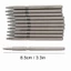 PYCOU 10 Chiếc Đồng Hồ Bấm Tay, Thép Không Gỉ Đôi Đầu Đồng Hồ Cầm Tay, Dụng Cụ Lắp Tay 10 Bộ Mục Đích Kép Phong Cách Bút Đồng Hồ Lắp Bút Đồng Hồ Lắp Đặt Tay Đồng Hồ