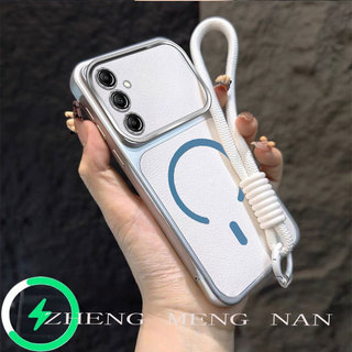 Thích hợp cho Samsung A16 Samsung A17 Samsung A26 Samsung A36 5G Samsung A56 5G vòng hút từ tính miệng C họa tiết da mới + vỏ điện thoại mềm dây tay 0060
﻿
﻿
﻿
﻿