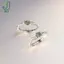Nhẫn cỏ bốn lá dành cho nữ Cô gái Cặp đôi có thể điều chỉnh Quà tặng quyến rũ mở Luy Thích hợp để đính hôn, sinh nhật hoặc mặc thường ngày