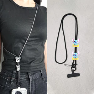 Dây buộc điện thoại di động Stitch dễ thương Dây điện thoại di động Dây đeo điện thoại Dây đeo chéo