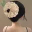 Kẹp Tóc Ren Nữ Hình Hoa Barrette Chống Trượt Kẹp Tóc Cho Đảng Văn Phòng Trường Học Phong Cách Hàng Ngày