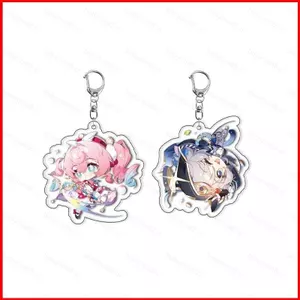 BH2 Honkai: Star Rail Acrylic Móc Khóa Mật Mã Mặt Dây Chuyền Túi Hyacinthia Phụ Kiện Trò Chơi Anime Ngoại Vi HB2