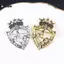 KUZHEN Mới Vintage Kim Cương Giả Nhỏ Vương Miện Trâm Cài Cho Nam Phù Hợp Với Corsage Ngựa Ve Áo Pin Huy Hiệu Trang Trí Quần Áo HOT