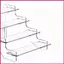 Risers Display Stands 4 tầng Acrylic Clear Organizer Display Riser Stand cho trang sức Nước hoa Cupcakes shopidaevn