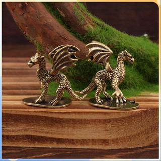 (COD) Đồng Chắc Chắn Pterosaur Rồng Tượng Nhỏ Để Bàn Trang Trí Trung Quốc Thần Thoại Quái Vật Tượng Nhỏ Retro Trang Trí Phong Thủy