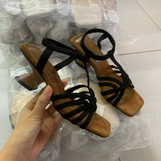 Gót Sandal Hậu Chun Rọ Mieo Shoes G1489 G1490