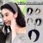Băng đô đan rộng PYCOU, Băng đô Turban cao cấp mềm mại, Retro có răng Màu trơn Dây buộc tóc Phụ kiện tóc