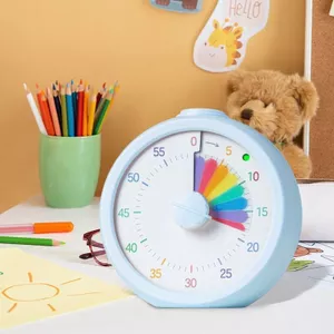 Jixing Trực Quan Hẹn Giờ Im Lặng Đồng Hồ Báo Thức Đếm Ngược Sinh Viên Quản Lý Thời Gian Chuyên Dụng Trẻ Em Học Tập Đồng Hồ Báo Thức 6.3