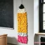 Đồ trang trí bút chì Back to School Có thể tái sử dụng Lớp học treo tường Streamer Phông nền cho ngăn ảnh dự tiệc