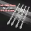 Bộ 4 Mũi Khoan Đầu Răng Cưa Cao Cấp Đa Năng, Khoan Gạch Men, Đá, Bê Tông Phi 6 8 10 12mm Chất Lượng.