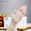 50 / 100 Chiếc Găng Tay Cao Su Miễn Phí TPE Găng Tay Dùng Một Lần Axit Chống Trơn Trượt Trong Suốt An Toàn Làm Việc Cấp Thực Phẩm Găng Tay Vệ Sinh Gia Đình MỚI
