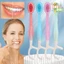 Bộ bàn chải đánh răng du lịch di động - Bàn chải đánh răng hạt nổ dùng một lần có bóng - Bàn chải đánh răng du lịch di động - Không cần rửa - Chăm sóc răng miệng du lịch / Giao hàng miễn phí