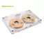 55 Phút Trống Băng Đĩa Kim Loại Hai Mặt Nhỏ Mở Đĩa Trống Cassette Băng Băng Đĩa