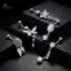 Springevenstar Phong Cách Bướm Hoa Rốn Trang Sức Hoa Hồng Thiết Kế Chìa Khóa Cho Bụng Xuyên Springevenstar