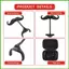 Clarinet Mustache 2 Miếng Có Thể Tháo Rời Di Động Ngộ nghĩnh Mellophone Clarinet ria mép Cho Buổi Hòa Nhạc Trẻ wipqsvn
