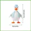 Bóp Đồ Chơi Mềm Mại Không Dính Vịt Fidget Đồ Chơi Dành Cho Lớp Học Giải Thưởng Túi Goodie Chất Làm Đầy Bé Trai Bé Gái Thả wipqsvn