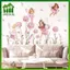 SWEET Hoạt Hình Hoa Hồng Cổ Tích Bồ Công Anh Tường Stiers Phòng Bé Gái Hoa Bướm Dán Tường Đề Can Phòng Ngủ Bé Mầm Non Trẻ Em Trang Trí Nhà n