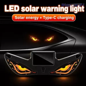 Đèn LED ô tô WANYEDI, Đèn cảnh báo ô tô hiển thị năng động, Quà tặng Đèn rung không dây trên mắt quỷ Đèn xe hơi