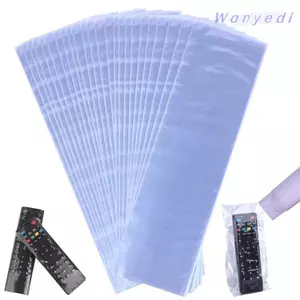 WANYEDI 50 Túi Phim Co Nhiệt Trong Suốt, Bọc Co PVC Chống Thấm Nước Điều Khiển Từ Xa Thu Nhỏ Túi Bọc, Túi Bảo Vệ Nhựa Co Nhiệt Chống Bụi Chống Dầu