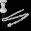 AqToCna Nữ Ngọc Trai Dây Xích Ngọc Trai Kẻ Sọc Kim Cương Dây Đàn Hồi Có Eo Trang Trí Thắt Lưng Mỏng Đính Hạt Thắt Lưng Đàn Hồi AqToCna