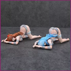YT4 NEON GENESIS EVANGELION Ayanami Rei Asuka Băng Prone Anime Cô Gái Hành Động Hình Trang Trí