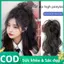 Trong kho 35cm hình dạng thác nước tổng hợp tóc giả tóc đuôi ngựa mở rộng, 60-100char cá tuyết