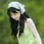 Tian Xiwei Cùng Phong Cách Ren Xanh Băng Đô Phong Cách Khăn Trùm Đầu Phong Cách Mục Vụ Trẻ Em Đầu Tam Giác Khăn Bên Biển Kỳ Nghỉ Chụp Ảnh