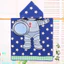 Trẻ Em Khăn Tắm Cloak Microfiber Trẻ Em Có Mũ Trùm Đầu Áo choàng Tắm In Hoạt Hình Có Thể Mặc Bán Buôn Hấp Thụ Nước Nhanh Khô