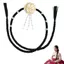 Mũ nón WANYEDI Hanbok, Thanh lịch với vòng buộc tóc tua rua, Mũ đội đầu tóc quyến rũ cho điệu múa cổ điển