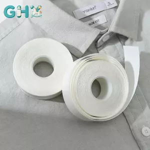 GHX 1 Cuộn Băng Tạo Kiểu Cổ Tự Dính Không Warp Áo Sơ Mi Ne Miếng Lót Bảo Vệ Áo Sơ Mi Cổ Hỗ Trợ Cổ Áo Miếng Lót Loại Bỏ Mồ Hôi VN