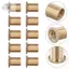 Núm chuyển số 10 gói Phụ kiện Bộ lắp đai ốc màu vàng mới M10x1.25