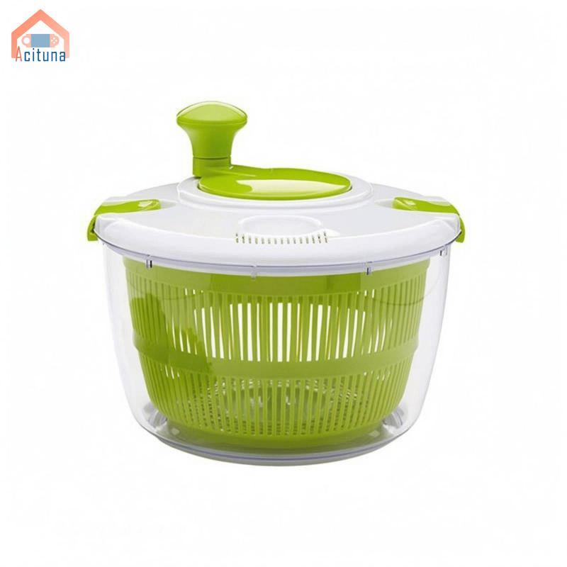 Hướng dẫn sử dụng Máy sấy Salad Đế chống trượt Bát lọc Dụng cụ nhà bếp Mở đầy lớn