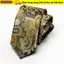 SNUGHOUSE Nam Cổ, Jacquard Cravat Hạt Điều Hoa Văn Lụa Cà Vạt, Phong Cách Trung Hoa Mỏng 6cm Chiều Rộng Phù Hợp Với Dây Buộc Cổ Doanh Nhân Tiệc Cưới