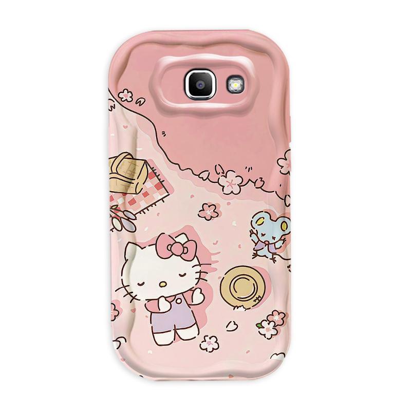 Thích Hợp Cho Samsung J7 Prime ON7 2016 Bảo Vệ 3D TPU Mềm Hoạt Hình Kitty Nữ Vỏ Điện Thoại Chống Sốc