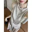 Niche Thiết kế ren không đều Váy Vest Satin mùa hè Bộ đồ hai mảnh thời trang phong cách mới