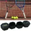 JUNYUE88US Nắp cuối vợt tennis, Vỏ giảm xóc vợt chống sốc, Phụ kiện quần vợt bằng nhựa 360 độ Tay cầm vợt năng lượng tennis